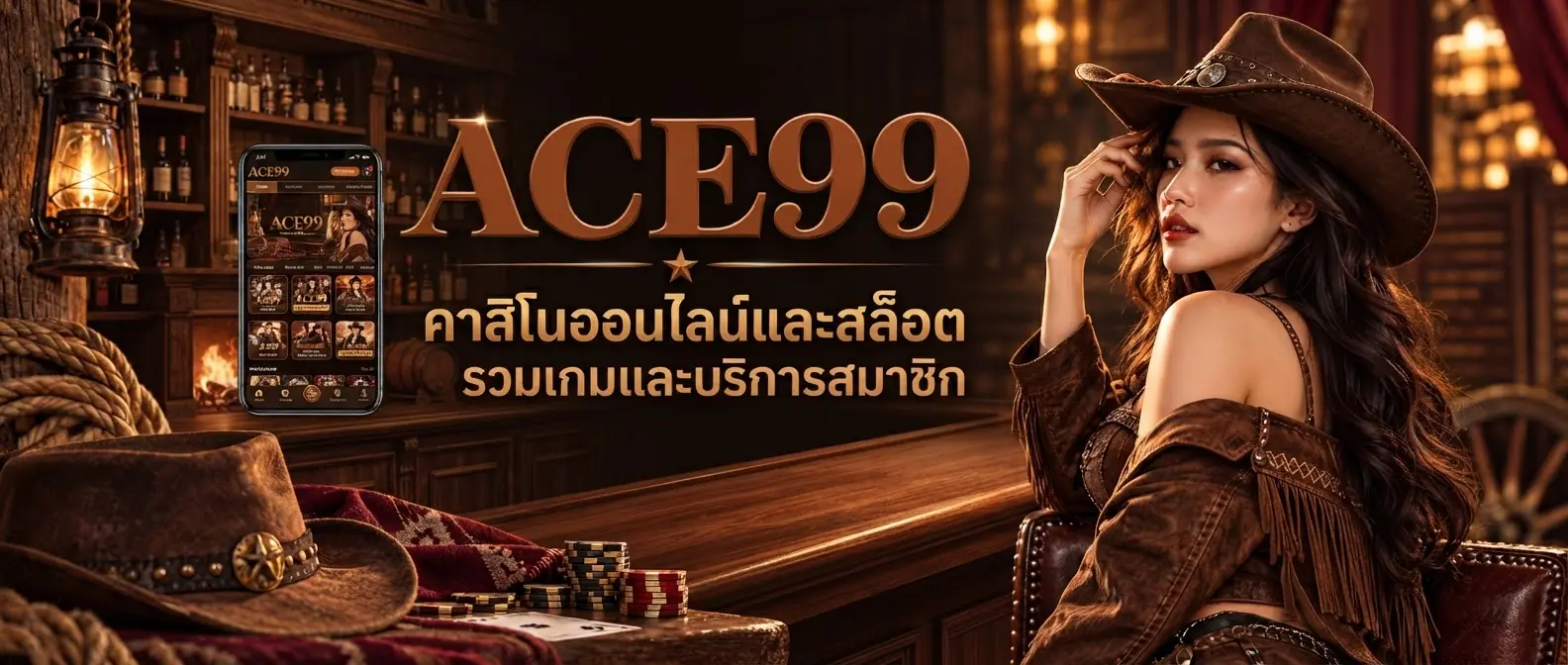 ACE99 คาสิโนออนไลน์และสล็อต รวมเกมและบริการสมาชิก
