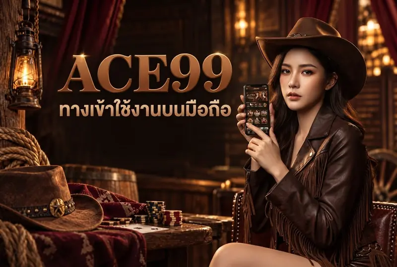 ACE99 ทางเข้าใช้งานบนมือถือ