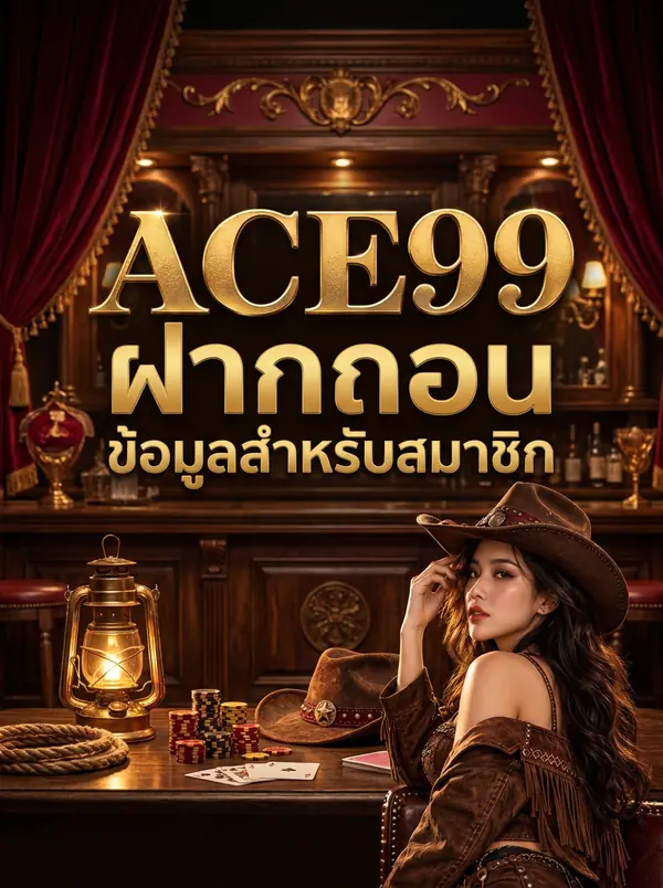 ACE99 ฝากถอน ข้อมูลสำหรับสมาชิก