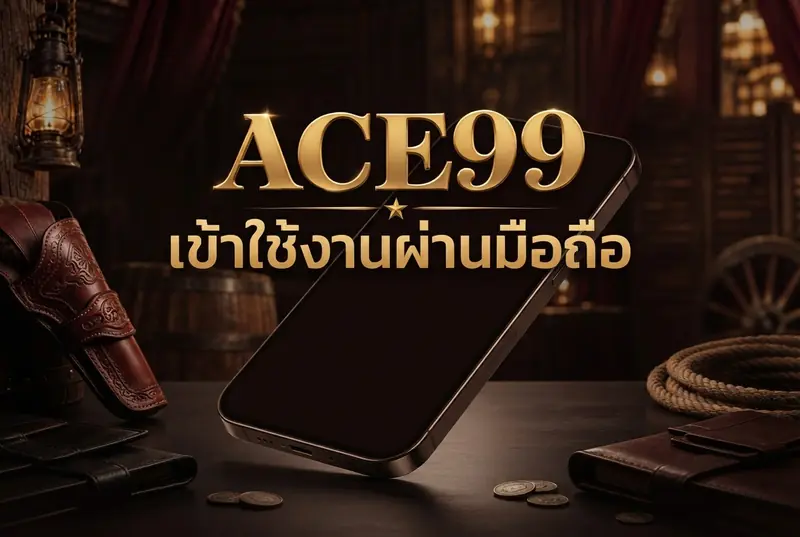 เข้าใช้งาน ACE99 ผ่านมือถือและคอมพิวเตอร์